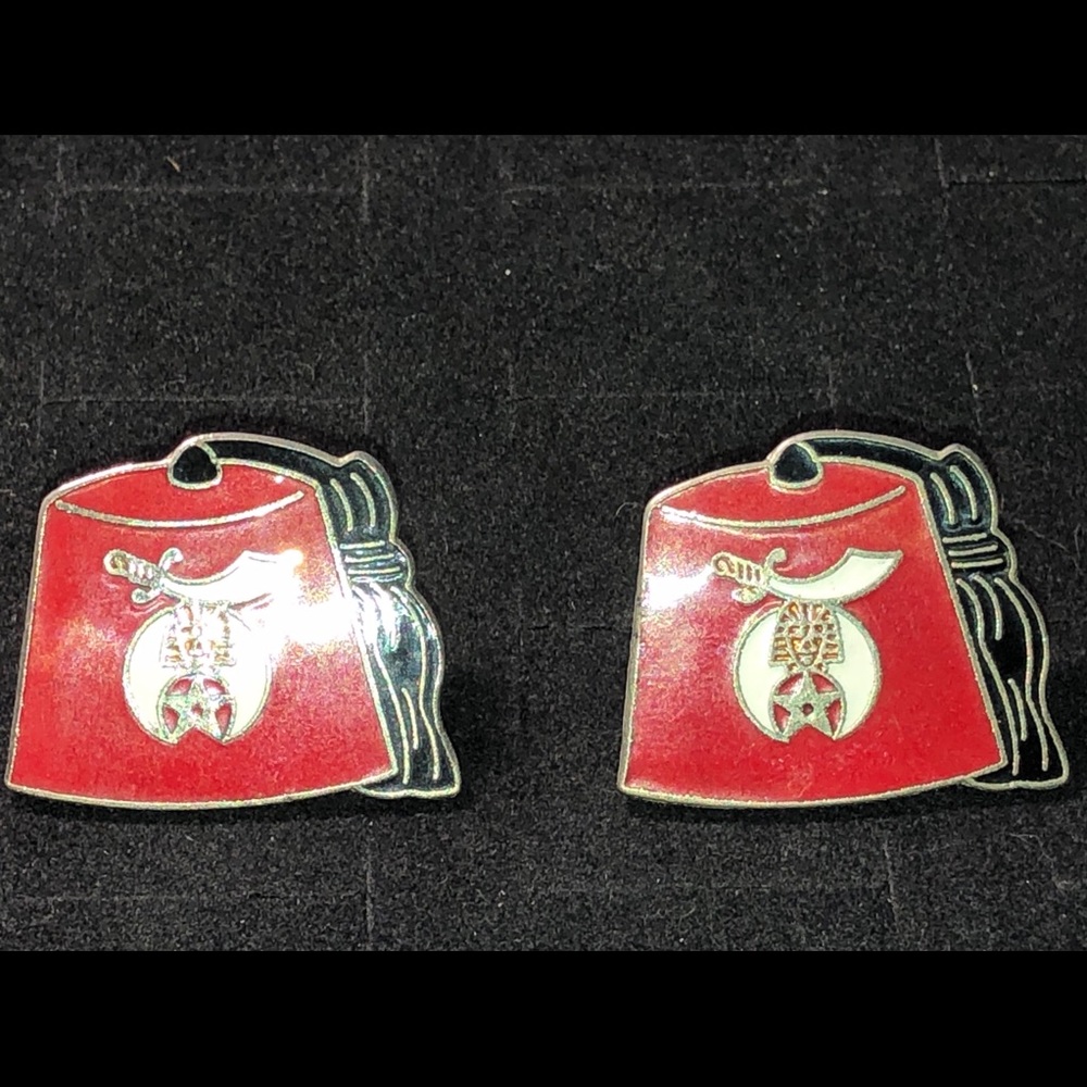Vintage Mafco Shriners pin set